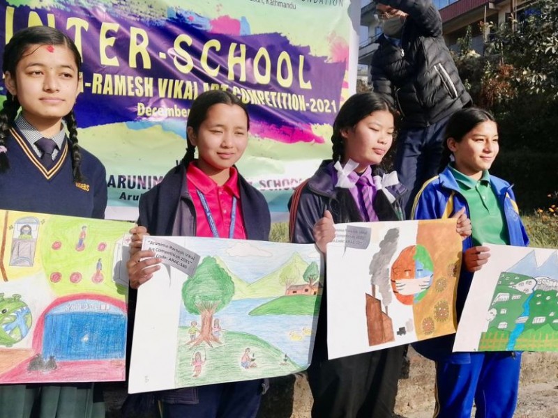 आख्यानकार रमेश विकलको स्मृतिमा चित्रकला प्रतियोगिता
